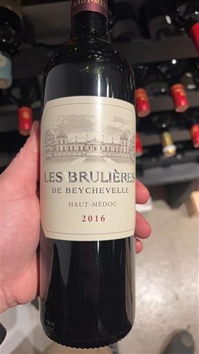 Bordeaux Haut-Médoc Les Brulières de Beychevelle 2016