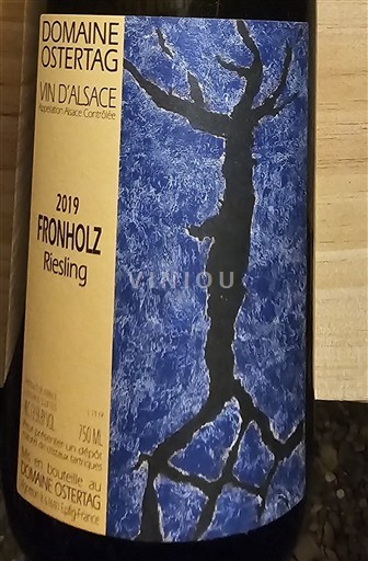 Alsácia Riesling Domaine Ostertag Fronholz 2019