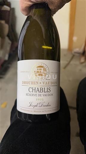 Viner Blanc sec Réserve de Vaudon Drouhin Vaudon 2023 Frankrike Bourgogne Chablis AOC