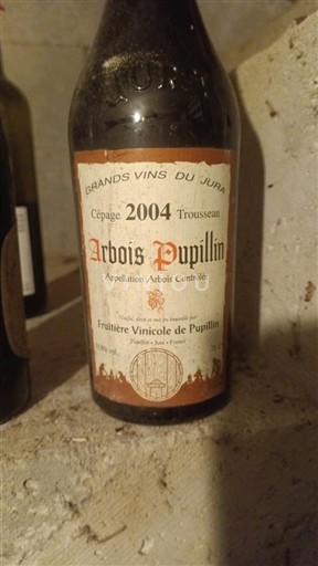 Jura Arbois-Pupillin Fruitière Vinicole de Pupillin Trousseau 2004