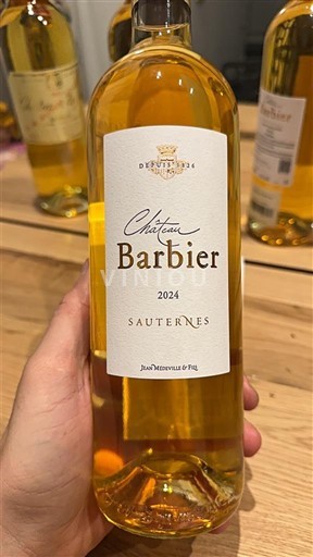 Bordeaux Sauternes Château Barbier 2024