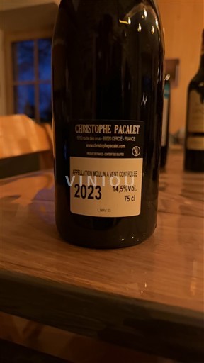 Beaujolais Moulin-à-vent Christophe Pacalet 2023