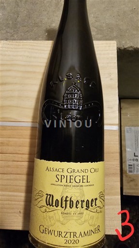 Alsace Gewurztraminer Grand Cru Wolfberger Spiegel 2020