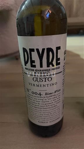 Provence, hạ lưu Rhône, Corse Địa Trung Hải Domaine Peyre Gusto Vermentino 2021