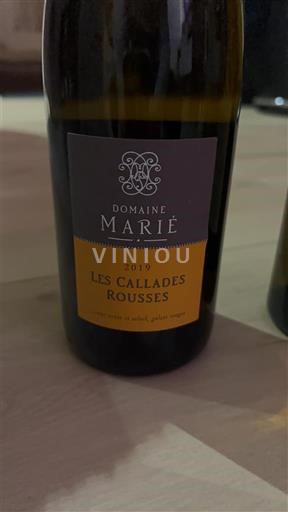 Linguadoca e Rossiglione Côtes catalanes Domaine Marié Les Callades Rousses 2019