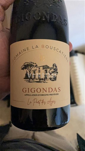 Rhônedalen Gigondas Domaine La Bouscatière La part des anges 2023