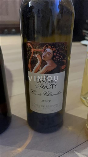 Provence Côtes-de-Provence Domaine Gavoty Clarendon 2013