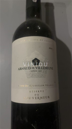 Roussillon Côtes du Roussillon Villages Arnaud de Villeneuve Réserve du Gouverneur Ikke årgangsbestemt