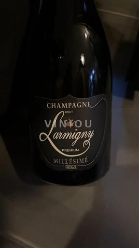 Šampanja Šampanjec Larmigny Premium Millésimé 2018