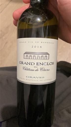 Bordeaux Graves Château Cérons Grand Enclos 2016