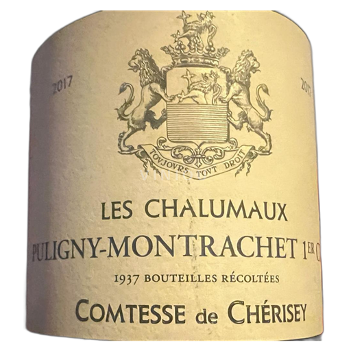 Borgogna Puligny-Montrachet Premier Cru Domaine Chérisey Les Chalumeaux 2017