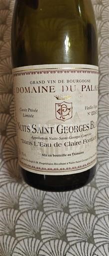 Borgoña No especificado Domaine Palais Dans l'Eau de Claire Fontaine Sin añada