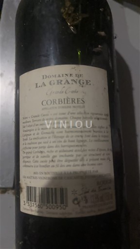 Langvedok Corbières Domaine La Grange Grande Neleten.