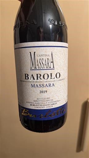 Piamonte Barolo Cantina Massara Massara 2019