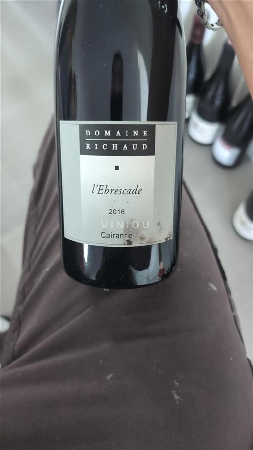 Thung lũng Rhône Cairanne Domaine Richaud l'Ebrescade 2016