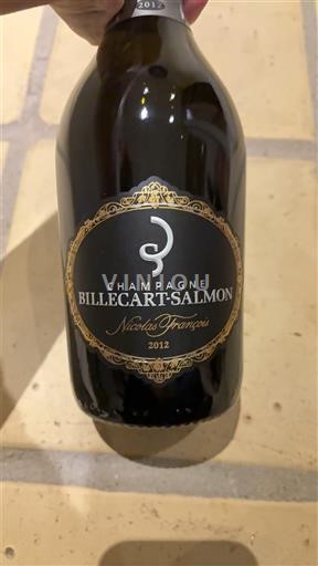 Champagne Billecart-Salmon Nicolas François 2012