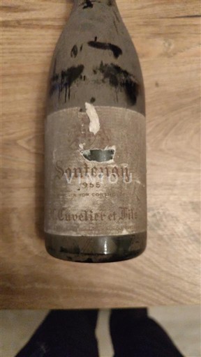 Bordeaux Sauternes J. Cuvelier et Fils Sautenay 1955