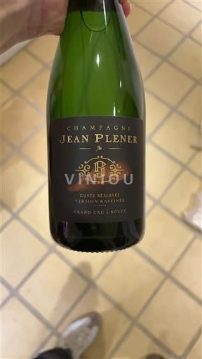 Champagne Champagner Jean Plener Réservée Vendange Rapatriée Ohne Jahrgang