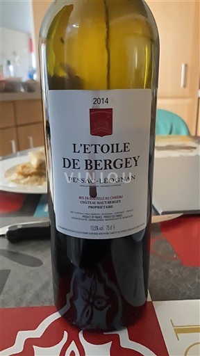 Bordeaux Pessac-Léognan Château Rochemorin L'Étoile de Bergey 2014