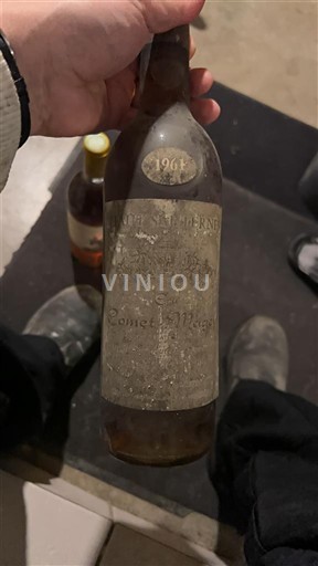 Bordeaux Sauternes Château Comet Magey Contigu Yquem 1961