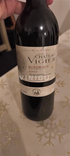 Bordeaux Château Vigier 2005