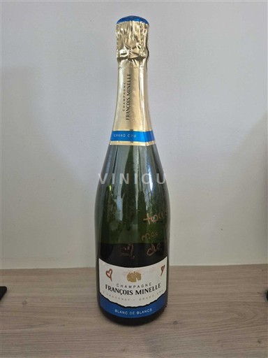 Champagne Sâm-panh Grand Cru François Minelle Blanc de Blancs Không niên vụ