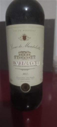 Bordeaux Cour de Mandellotte 2012