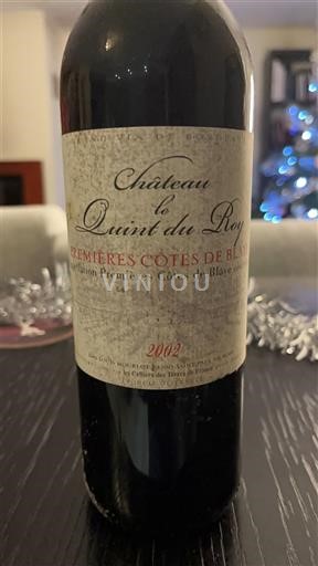 Burdeos No especificado Château Le Quint du Roy 2002