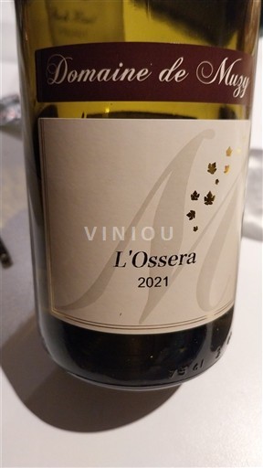 Regionen des Ostens Côte de Meuse Domaine Muzy L'Ossera 2021