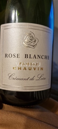 Thung lũng sông Loire Crémant-de-loire Famille Chauvin Rose Blanche Không niên vụ