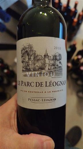 Bordeaux Pessac-Léognan Le Parc de Léognan 2010