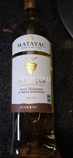 Tây Nam Jurançon Matayac 2023