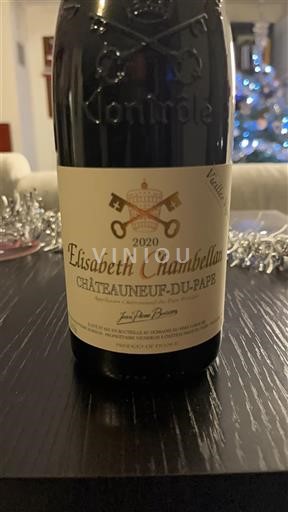 Valle del Ródano Châteauneuf-du-Pape. Jean-Pierre Boisson Elisabeth Chambellan Vieilles Vignes 2020