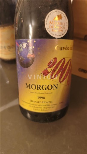 Beaujolais Morgon Bernard Donzel du Millénaire 1998