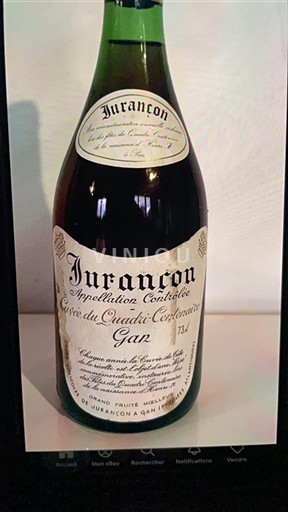 South West Jurançon Cave des Producteurs de Gan du Quadril Centenaire Non-Vintage