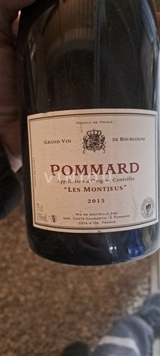 Borgonha Pommard Les Montjues Les Montjues 2015