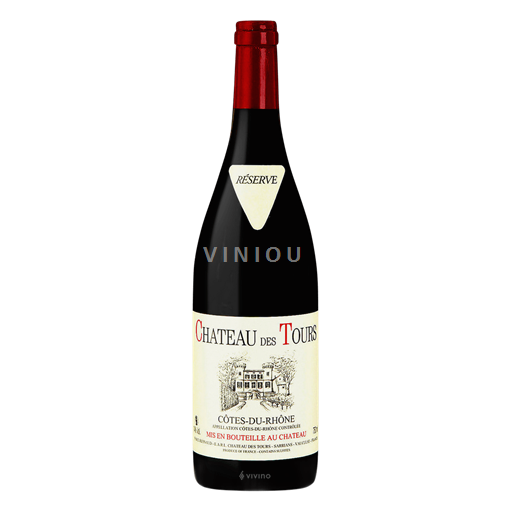 Rhônedalen Côtes du Rhône Château Rayas Château des Tours Réserve 2015
