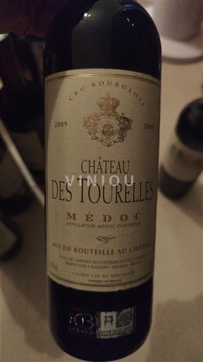 Bordeaux Médoc Château S Tourelles 2009
