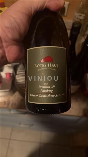 Wien Wiener Gemischter Satz Rotes Haus Preussen 1er Nussberg 2022