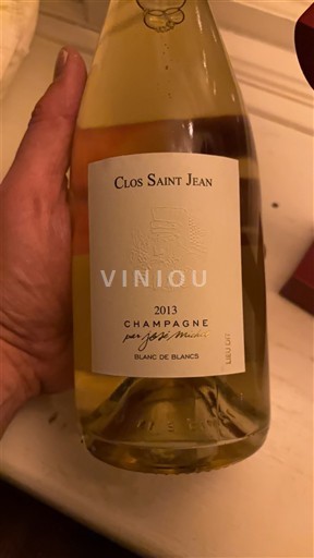 Champanhe Clos Saint Jean par Jean-Marc 2013