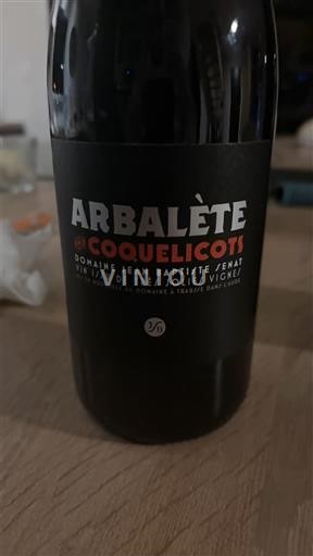 Langvedok Minervois Domaine Jean Baptiste Senat Arbalète et Coquelicots Neleten.