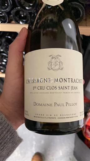Borgoña Chassagne-Montrachet Premier Cru Domaine Paul Pillot 1er Cru Clos Saint Jean 2022