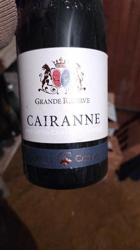 Vale do Ródano Cairanne Famille Cayran Grande Réserve Não Sazonado