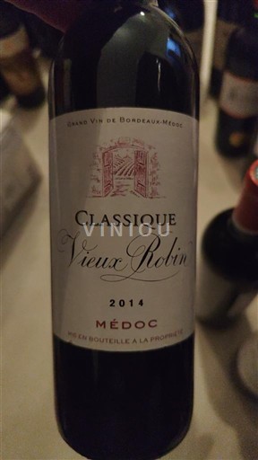 Bordeaux Médoc Vieux Robin Classique 2014