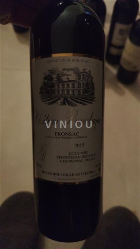 Burdeos Fronsac Château Barrabaque 2015