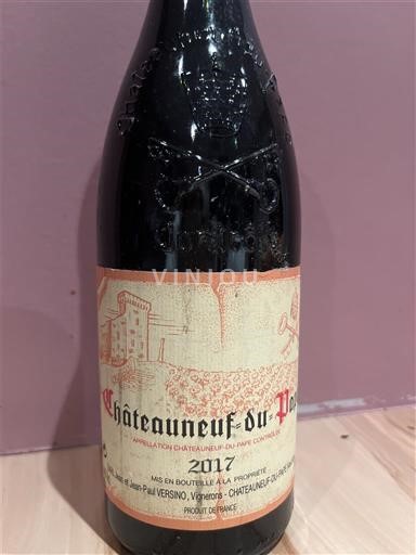 Valle del Ródano Châteauneuf-du-Pape. Domaine Paul Versino 2017