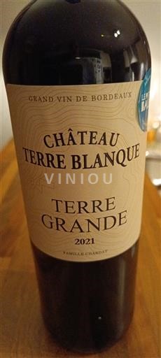 Bordeaux Château Terre Blanque Terre Grande 2021