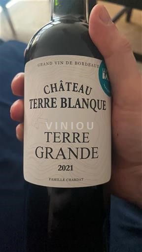 Bordeaux Château Terre Blanque Terre Grande 2021