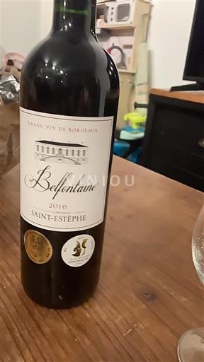 Bordeaux Saint-Estèphe Belfontaine 2016