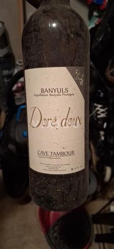Roussillon Banyuls Cave Tambour Doré doux 2001